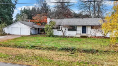 Endless potential! Five bedrooms featured in this rambler with full basement.