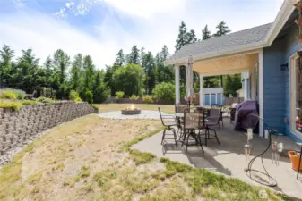 Patio and Fire Pit
