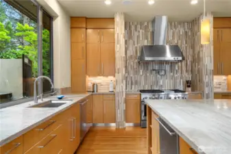 To the left of this photo, there is an outdoor BBQ area that is waiting for your ideas - could be re-imagined as a dog run, re-face the BBQ surfaces, or expand it to a full outdoor kitchen, whatever your vision holds.