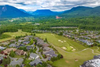 Enjoy this prime location on the 18th hole in the small gated community of Eagle Nest.  You have arrived.