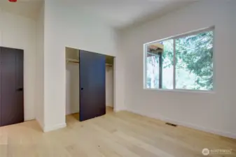 One of 3 guest bedroom located on the lower level.