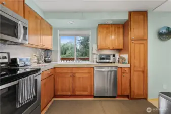 Gourmet kitchen for the chef