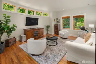 Main floor den/media room