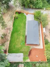 Fully fenced.