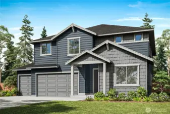 Exterior Rendering of Homesite 365.
