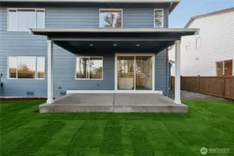 Actual Exterior of Homesite 365.