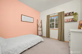 Bedroom 2, middle of hallway