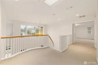 Upstairs loft