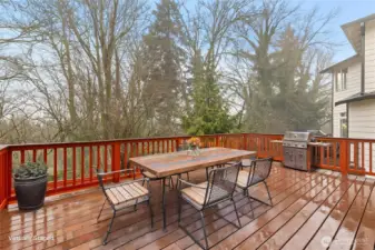 Large enternainment deck