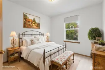 *Virtually staged* Bedroom #2.