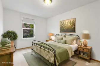 *Virtually staged* Bedroom #3.