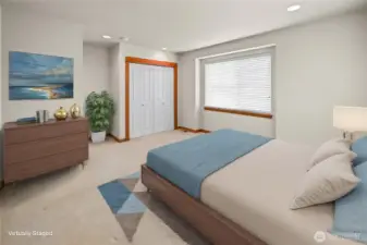 Virtually Staged Bedroom #2