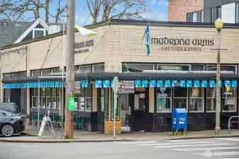 But "downtown Madrona" to east is equally appealing, filled with delights including Glassy Baby glass-blowing studio, High Spot, Thai, seafood, great latte.