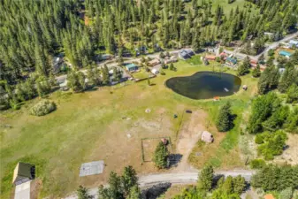 Valley Hi Swimming Pond -Playround-Bball court