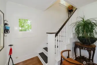 Rejuvenated Stairs with new mats.
