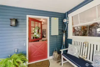 Entrance with Dutch Door