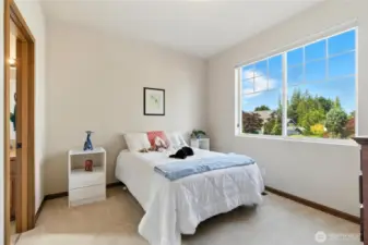 Bedroom #2 is ensuite!  It's like having two primary bedrooms, one on each end of the house.