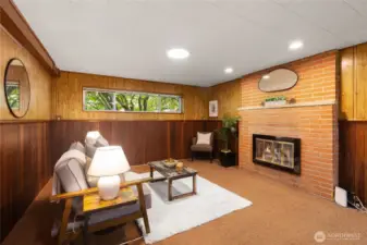 Sit and enjoy the cozy fire!