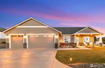 Beautiful lit home