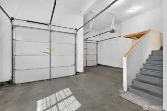 Oversized garage
