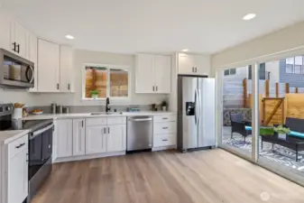 Wonderful space to cook in.