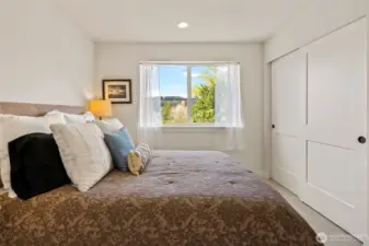 Primary Bedroom with Western Exposure