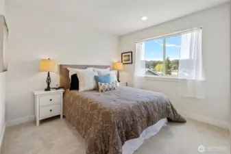 Primary Bedroom with Western Exposure