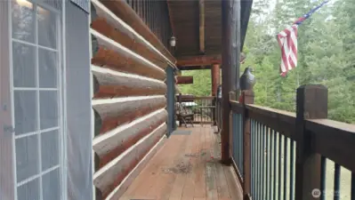 Stepping out master bed room