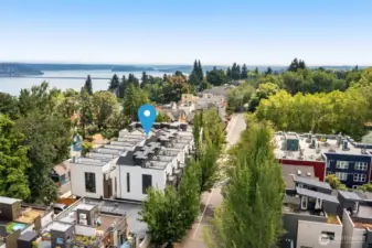 Enjoy the rare combination of wooded privacy and vibrant urban connectivity, steps from Madrona’s best parks, shops, and schools.
