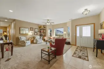 Entry Living room