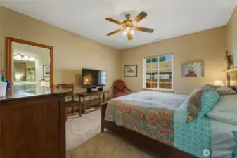 Primary Bedroom with walk in closet