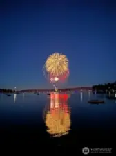 There is no better way to celebrate the fourth than being at your beach house enjoying the show!
