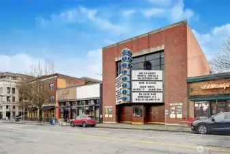 2 blocks to the Majestic Cinema