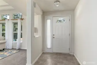 The foyer.