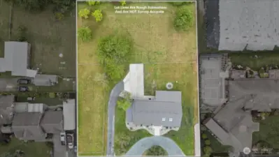 Ariel views of the property.