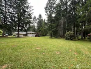 Large backyard for RV's an ADU or even a pickleball court.