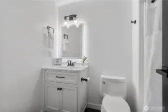Primary Bathroom. Fully updated.
