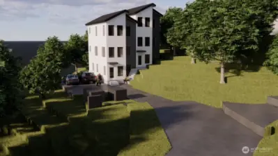 Adjacent Parcel approved for 2 Dwellings