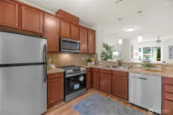 Wide open concept