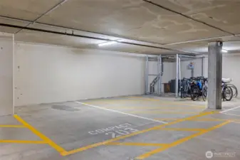 2 Parking spot labeled #203