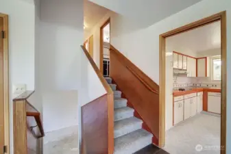 STAIRS UP TO SECOND FLOOR