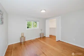 Hardwood floors in quality condition