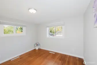 Second bedroom, located on back corner.