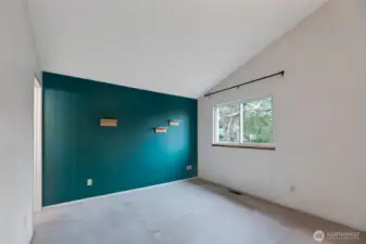 Primary Bedroom - 3/4 bath to the left