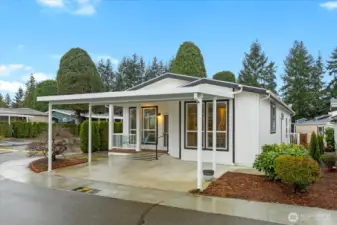 No stairs! Corner lot with ample guest parking.