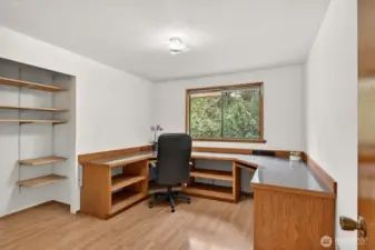 Bedroom #3 was being used as an office. Can easily convert back to a bedroom.