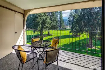 Storage closet here!