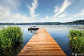 Take in a sunset or paddle out on a sunny day!