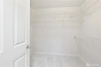 Large Primary Walk-In Closet