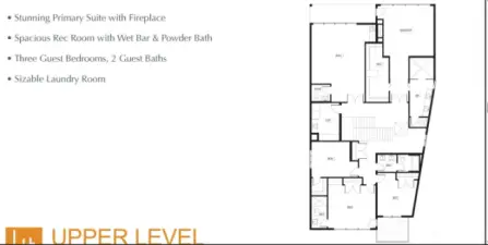 Upper Floor of the residence